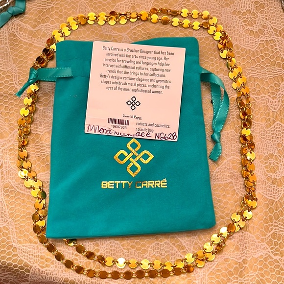 Betty Carré’ Gold Plated Necklace Nickel/ Lead Free - Picture 3 of 3